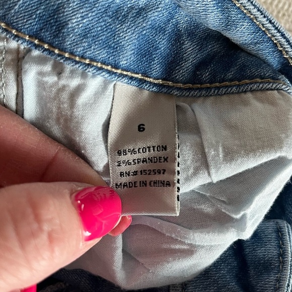 Resfeber Los Angeles Designer Medium Wash, Distressed Jeans Women’s Size 6 - Picture 11 of 16